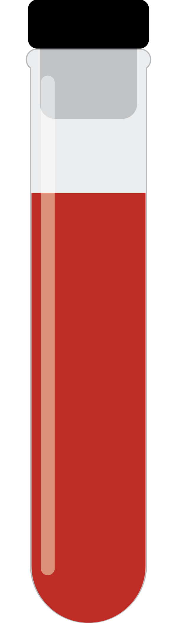 Blood Test Tubes - High