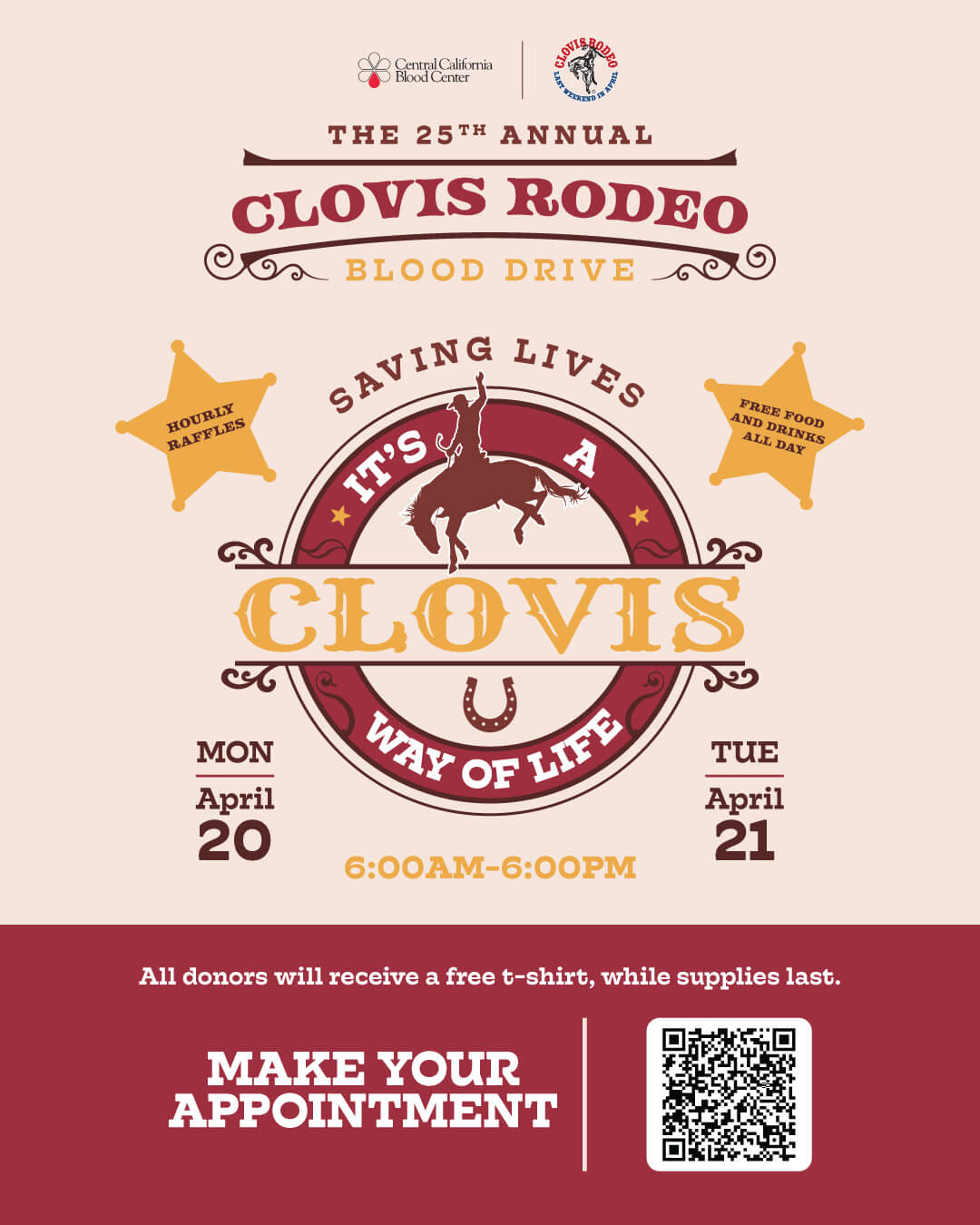 25th Annual Blood Drive at the 2026 Clovis Rodeo